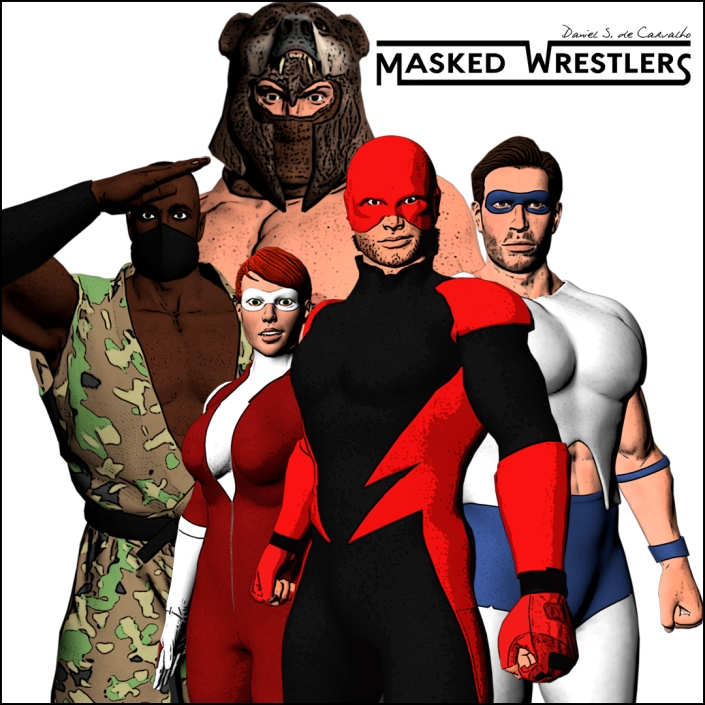 Masked Wrestlers team 2
